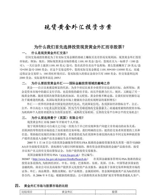 外汇黄金